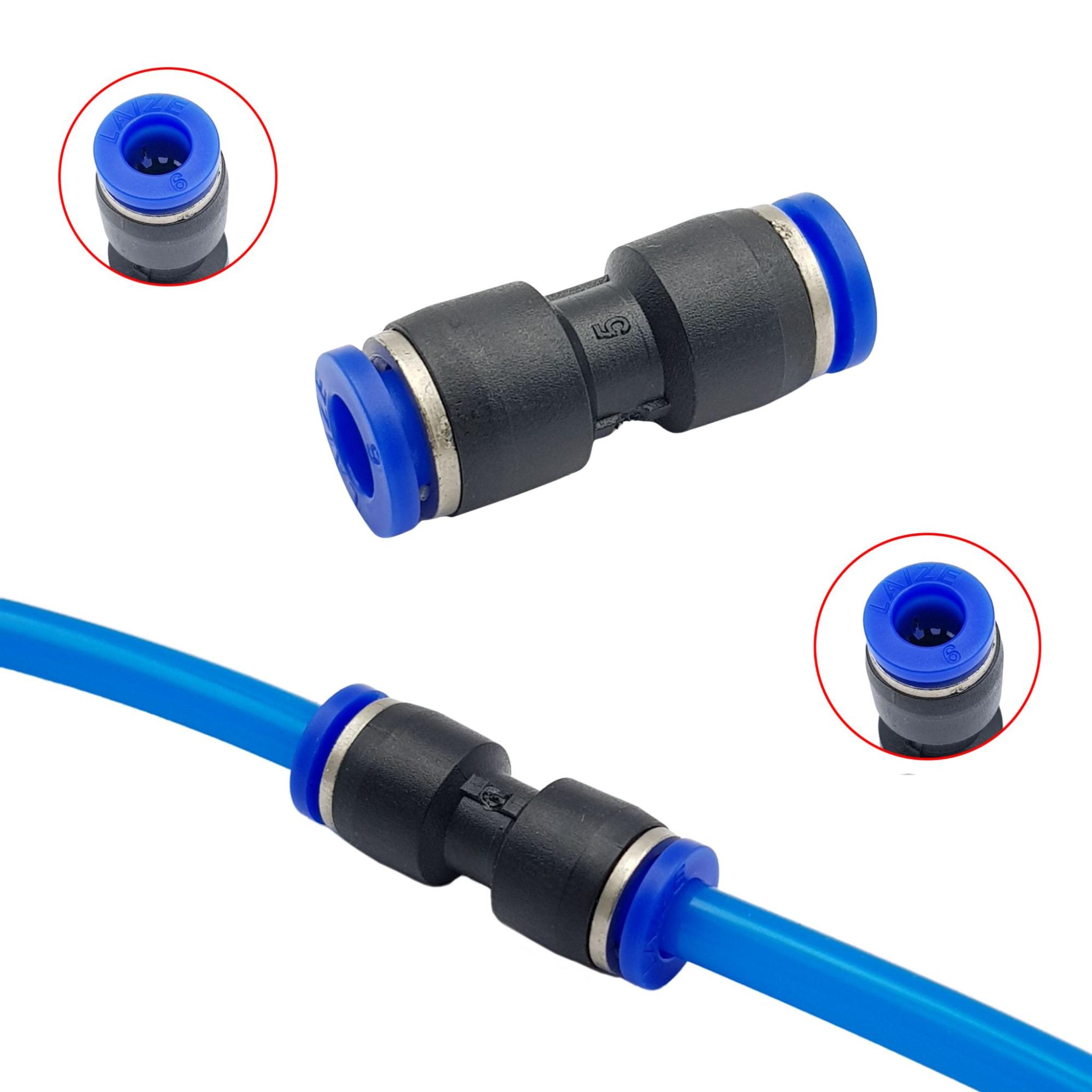 Phân biệt các loại Đầu nối nhanh khí nén: Thẳng, Cong, Chữ T, Chữ Y nên dùng khi nào?