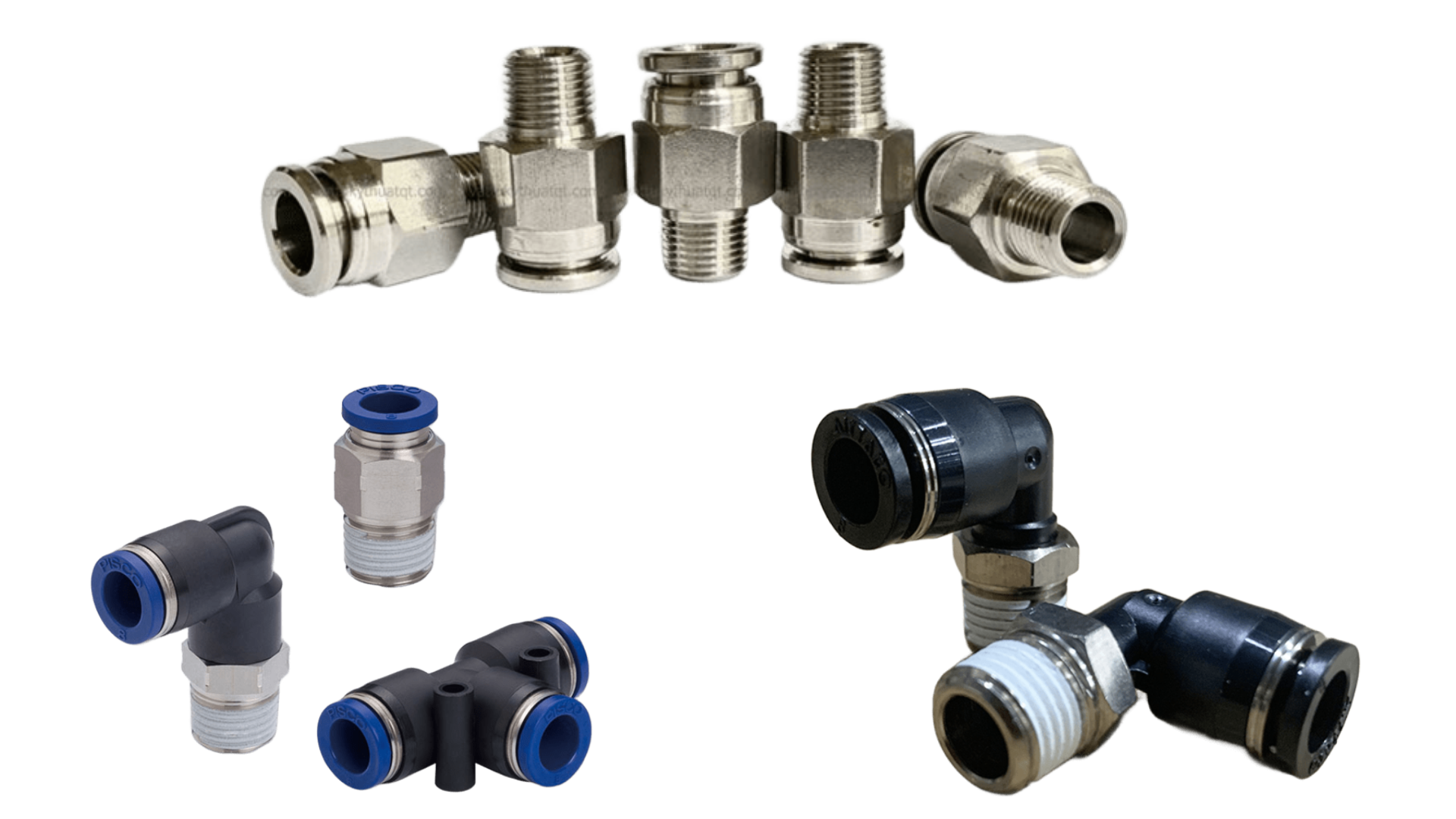 Khi nào nên dùng Đầu nối khí nén Inox 316 (SUS 316) và Nhựa PBT thay vì Đồng thau?