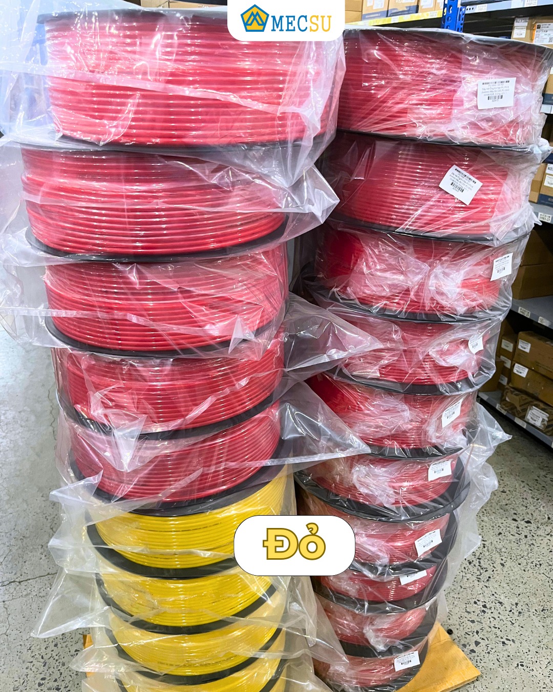 D&acirc;y hơi m&agrave;u đỏ