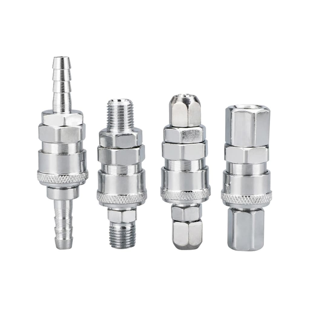 Phân biệt đầu cái (Socket) và đầu đực (Plug) trong bộ Khớp nối nhanh khí nén