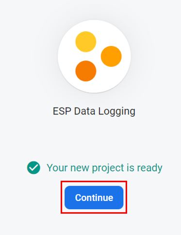 ESP32 Firebase Realtime Data Logging Project setting up 2