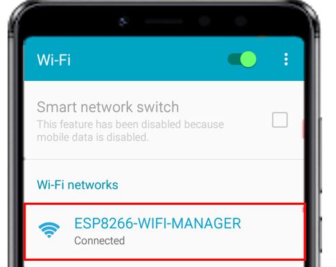 Trình quản lý Wi-Fi ESP8266 kết nối với AP 2