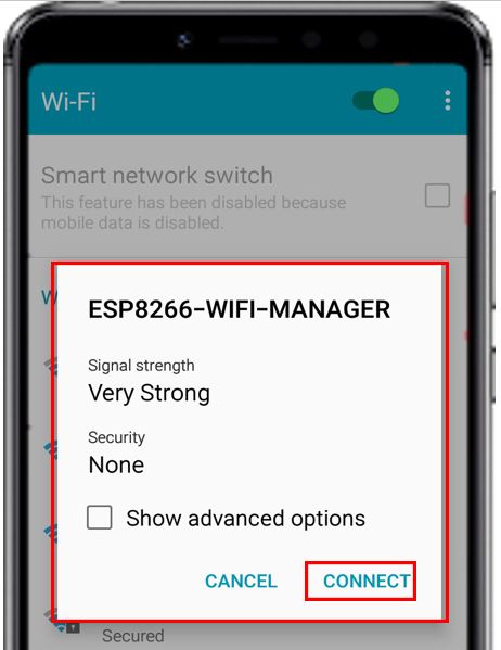 Trình quản lý Wi-Fi ESP8266 kết nối với AP