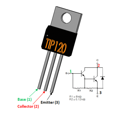 TIP120 - Transistor NPN Darlington