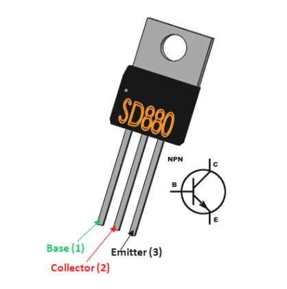 [Tìm hiểu] Transistor NPN D880