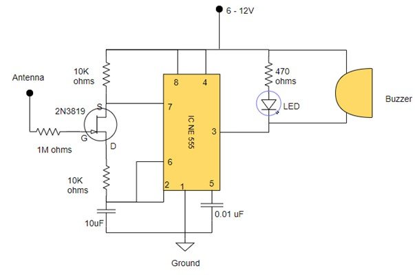 Những mạch ví dụ với JFET kênh N 2N3819