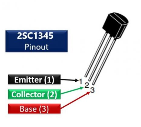 [Kiến thức] Transistor khuếch đại NPN 2SC1345