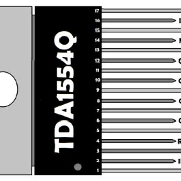 Bộ khuếch đại âm thanh TDA1554