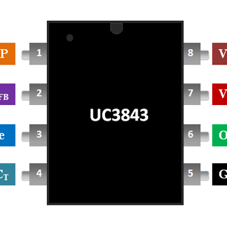 [Kiến thức] UC3843 - IC điều khiển PWM (8 chân)