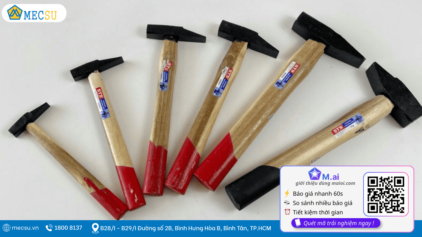 Búa Là Gì? Phân Loại Búa Công Nghiệp 2026