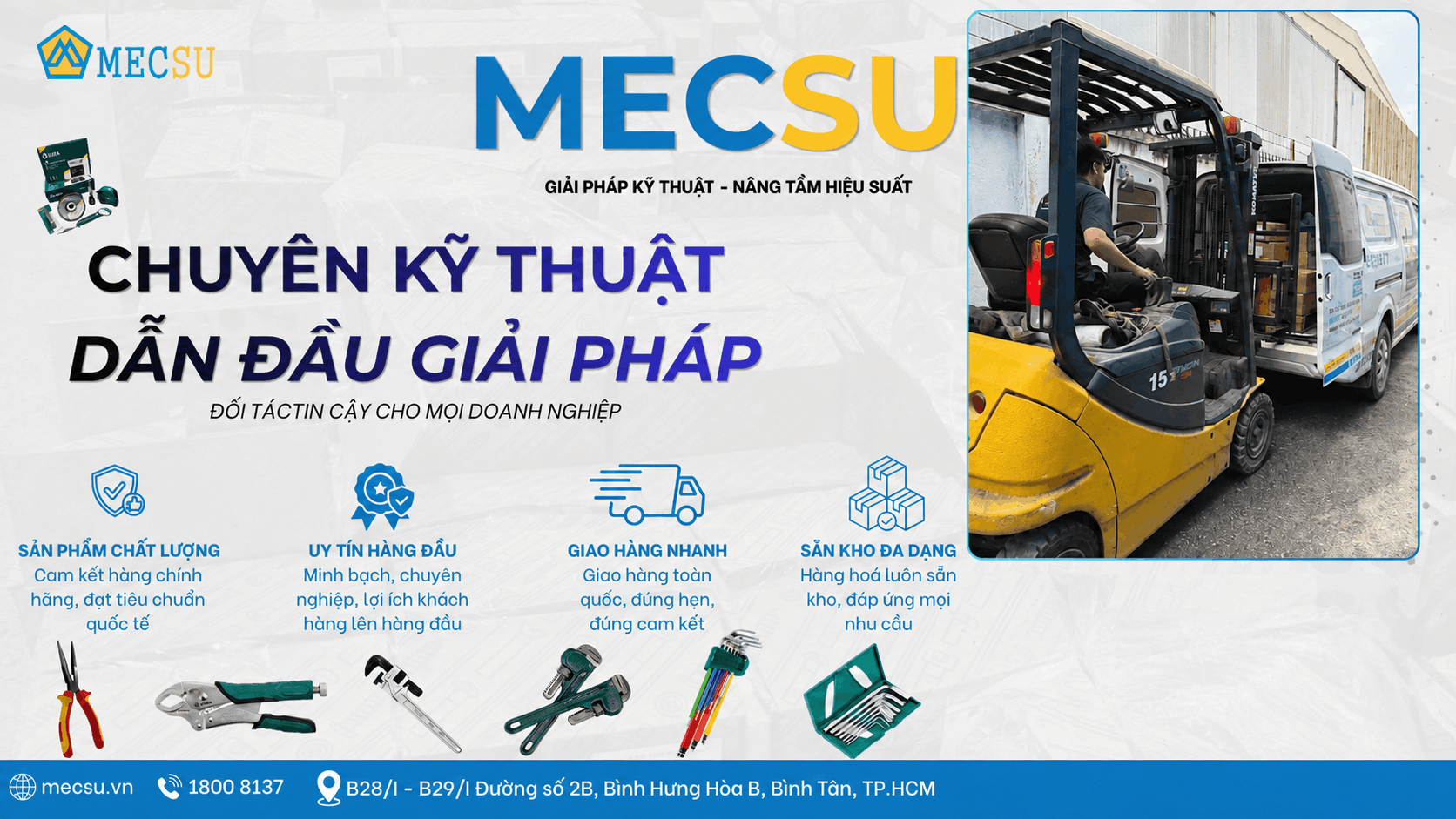 Những Nhà Cung Cấp Dụng Cụ Cầm Tay Uy Tín